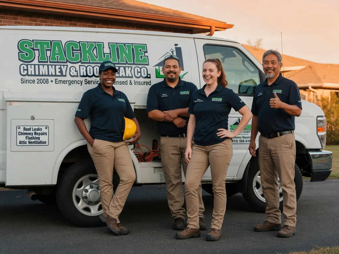 Chimney flashing repair company in Marshall, VA